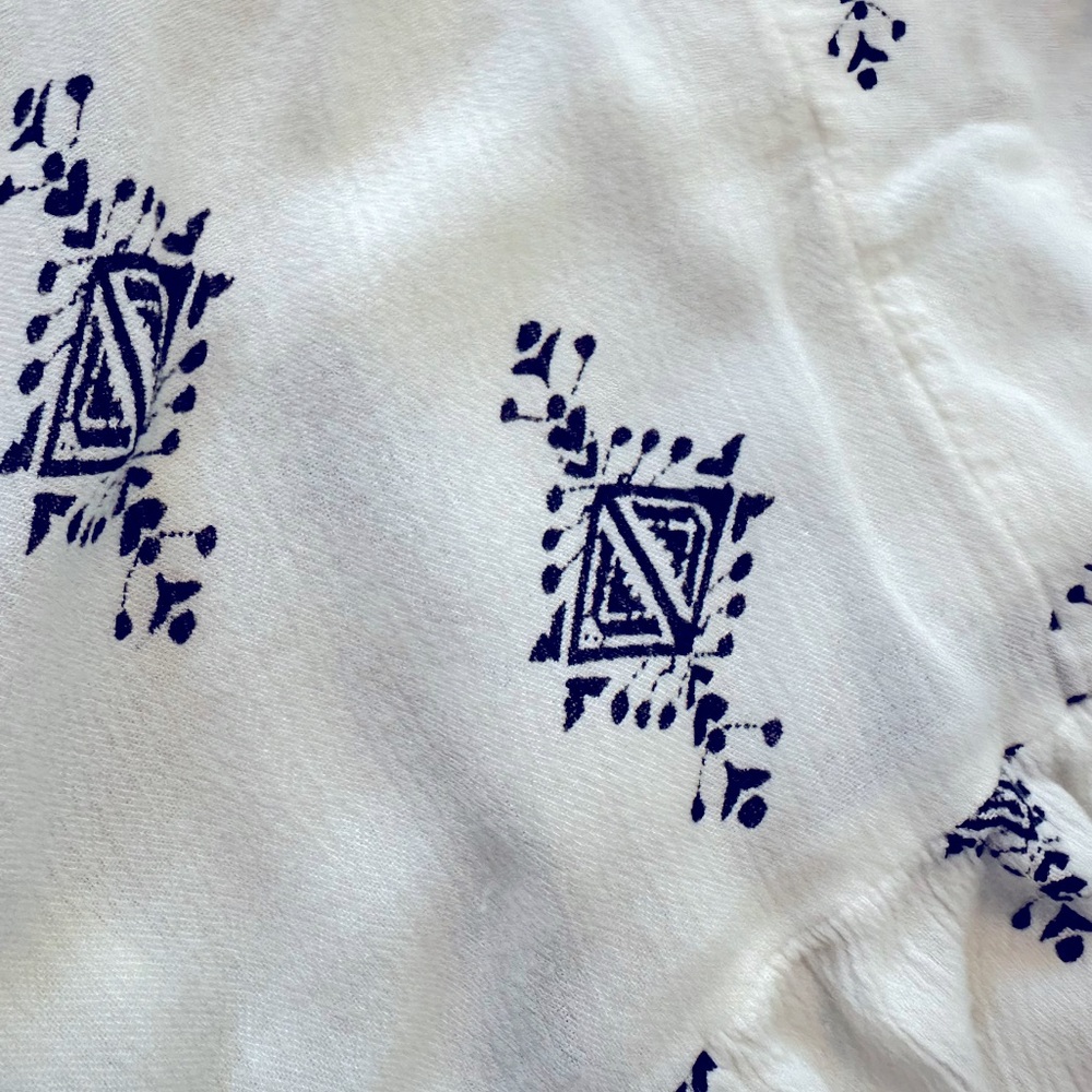 Free People diamond print harem crop pants tea combo - Picture 10 of 14
